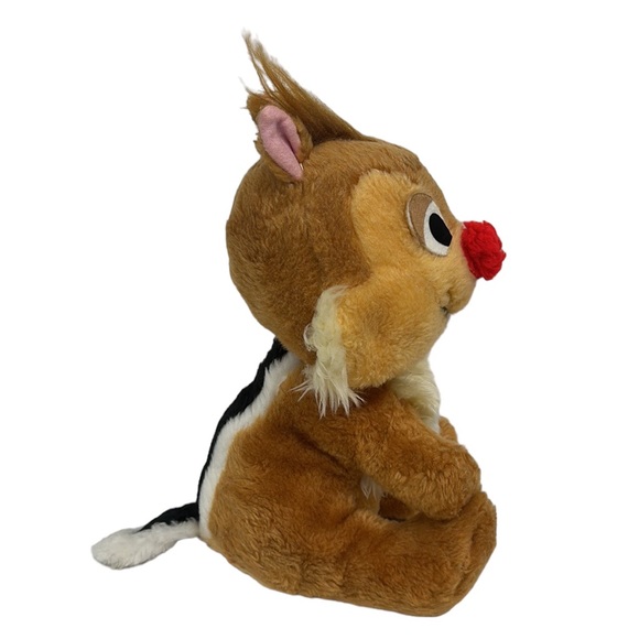 1970s Walt Disney Production Chip 'n Dale Chipmunks Plush Stuffed Toys USA - Picture 12 of 15